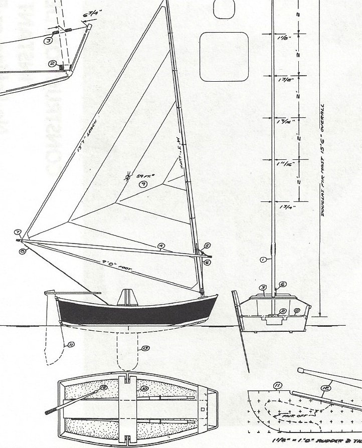 Next dinghy : the Elegant Punt designed by Phil Bolger