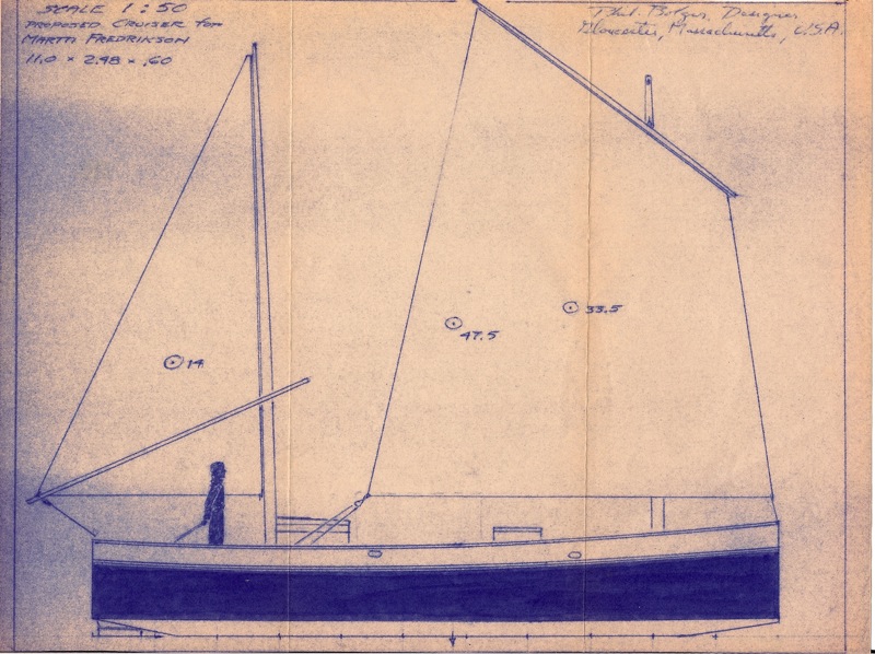 A timey-wimey look back at Philip C. Bolger's cartoon of an Uber Micro