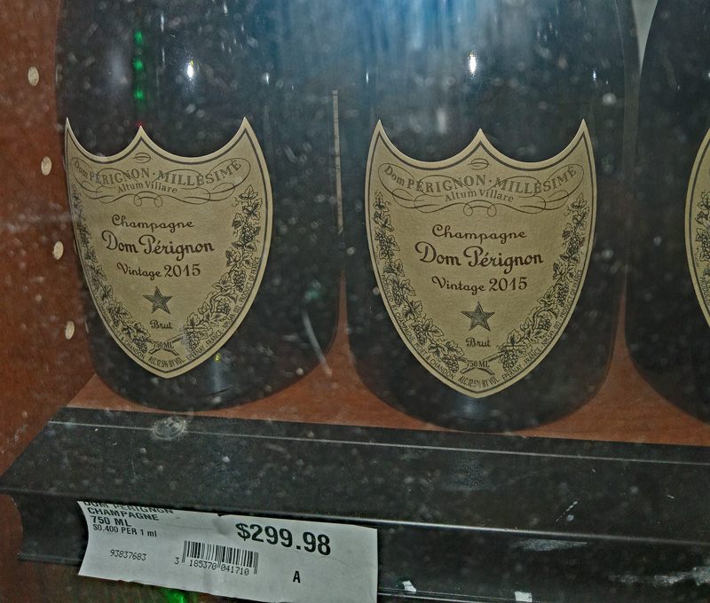 Worst case scenario of champagne that we'd pay $50 in France circa 1980s