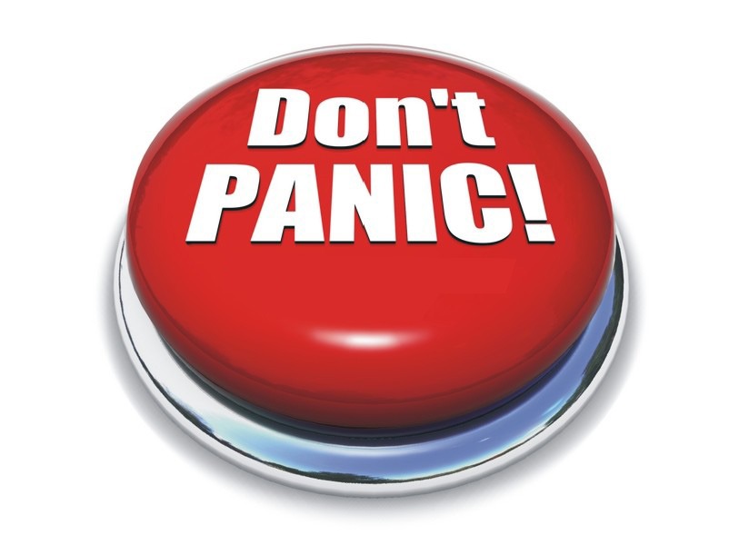 bouton rouge / panic button