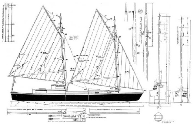 Phil Bolger's Breakdown Schooner