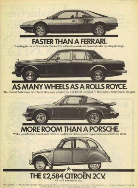 Citroen ad - many choices